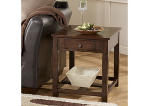 Marion Rectangular End Table,Ashley