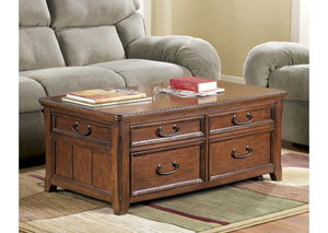 Woodboro Lift Top Cocktail Table,Ashley
