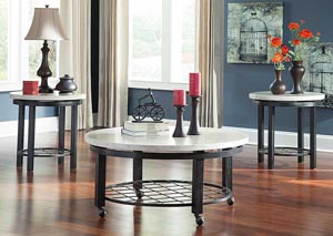 Shanileigh Occasional Table Set (Cocktail & 2 Ends),Ashley