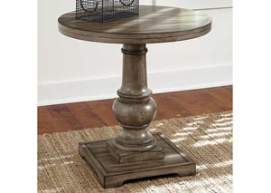 Vennilux Round End Table,Ashley