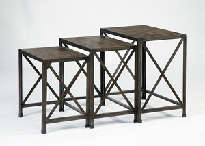 Rustic Nesting Tables,Ashley
