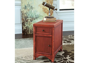 Cottage Accents Chair Side End Table,Ashley