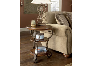 Nestor Chair Side End Table,Ashley