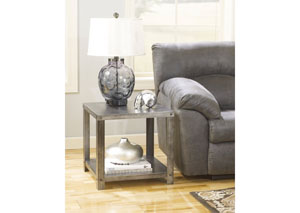 Hattney Square End Table,Ashley