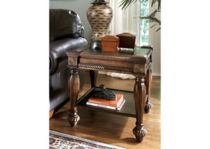 Mantera Square End Table,Ashley