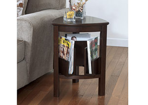 Larimer Triangle End Table,Ashley