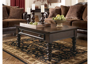 Key Town Rectangular Cocktail Table,Ashley