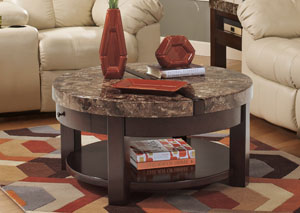 Kraleene Round Lift-Top Cocktail Table,Ashley