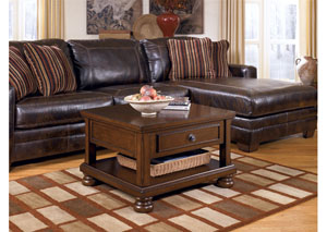 Porter Lift Top Cocktail Table,Ashley