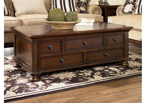 Porter Rectangular Cocktail Table,Ashley
