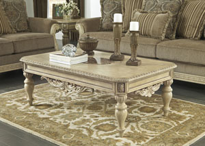 Ortanique Rectangular Cocktail Table,Ashley