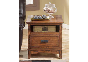 Cross Island End Table,Ashley