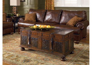 McKenna Cocktail Table with Storage,Ashley