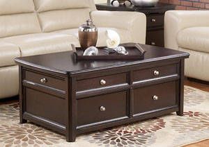 Carlyle Lift-Top Cocktail Table,Ashley