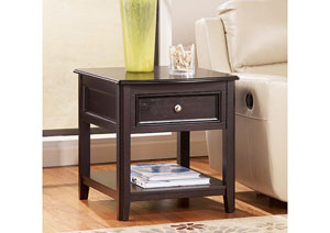 Carlyle End Table,Ashley