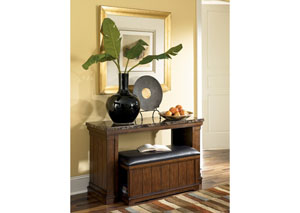Merihill Sofa Table w/ Ottoman,Ashley