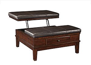 Gately Ottoman Cocktail Table,Ashley