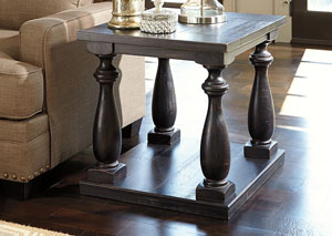 Mallacar Rectangular End Table,Ashley