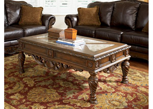 North Shore Rectangular Cocktail Table,Ashley