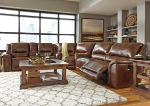 Jayron Harness Power Reclining Sectional,Ashley