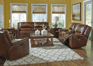 Jayron Harness Reclining Sofa, Loveseat & Rocker Recliner,Ashley