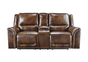 Jayron Harness Double Reclining Loveseat w/Console,Ashley