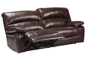 Damacio Dark Brown 2 Seat Reclining Sofa,Ashley